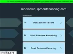 Sites similar to medicalequipmentfinancing.com