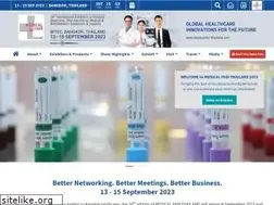 Sites similar to medicalfair-thailand.com