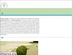 Sites similar to medicalgeology.org