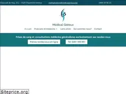 Sites similar to medicalgistoux.be