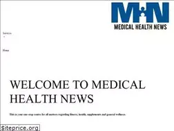 Sites similar to medicalhealthnews.net