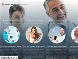 Sites similar to medicalholidaysabroad.com