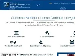 Sites similar to medicallicenselawyers.com