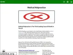 Sites similar to medicalmalpractice123.info