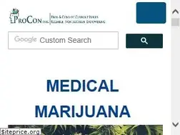 Sites similar to medicalmarijuana.procon.org