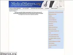 Sites similar to medicalmatters.org