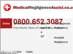 Sites similar to medicalnegligenceassist.co.uk