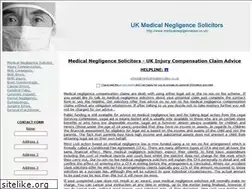 Sites similar to medicalnegligencelaw.co.uk