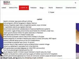 Sites similar to medicalnewspk.com