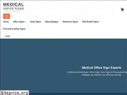 Sites similar to medicalofficesigns.com