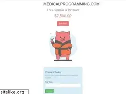 Sites similar to medicalprogramming.com