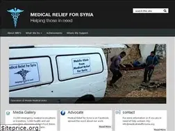 Sites similar to medicalreliefforsyria.org