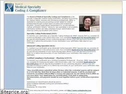 Sites similar to medicalspecialtycoding.com