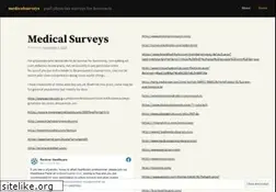 Sites similar to medicalsurveys.wordpress.com
