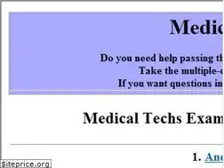 Sites similar to medicaltechs.org