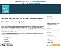 Sites similar to medicaltourismtraining.com
