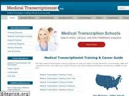 Sites similar to medicaltranscriptionist.org