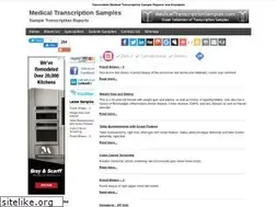 Sites similar to medicaltranscriptionsamples.com