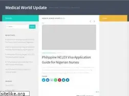 Sites similar to medicalworldupdate.com