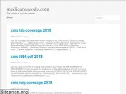 Sites similar to medicareacode.com