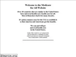 Sites similar to medicareforall.org