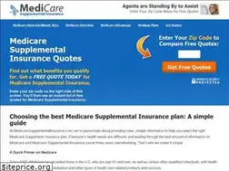 Sites similar to medicaresupplementalinsurance.com