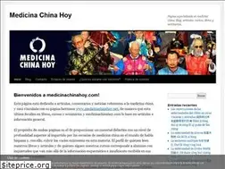 Sites similar to medicinachinahoy.com