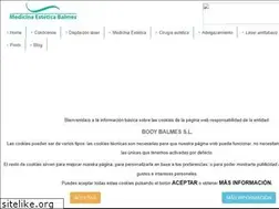 Sites similar to medicinaesteticabalmes.com