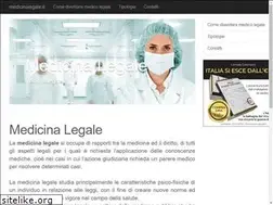 Sites similar to medicinalegale.it