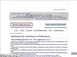 Sites similar to medicinasportiva.ro