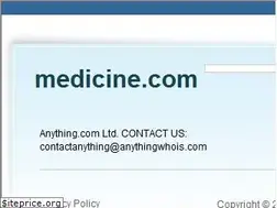 Sites similar to medicine.com