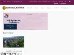 Sites similar to medicine.kln.ac.lk