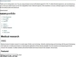 Sites similar to medicine.nature.com