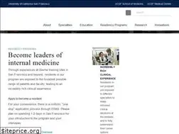 Sites similar to medicine.ucsf.edu