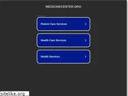 Sites similar to medicinecenter.org