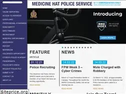 Sites similar to medicinehatpolice.com