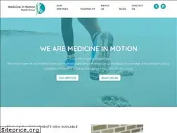 Sites similar to medicineinmotion.com.au
