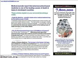 Sites similar to medicinekillsmillions.com