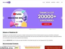 Sites similar to medicinesir.com