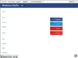Sites similar to medicinestuffs.com