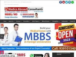 Sites similar to medicoabroad.in