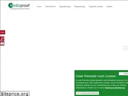 Sites similar to medicproof.de