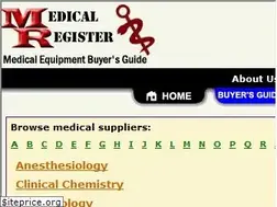 Sites similar to medicregister.com