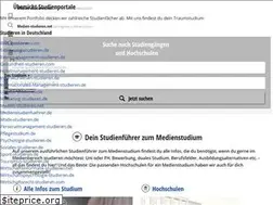 Sites similar to medien-studieren.net