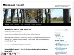 Sites similar to medienbuero-riecken.de