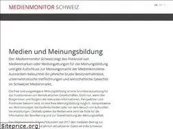 Sites similar to medienmonitor-schweiz.ch
