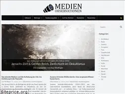 Sites similar to medienobservationen.de