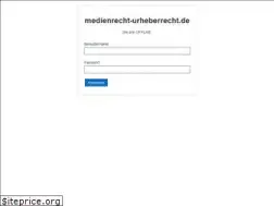 Sites similar to medienrecht-urheberrecht.de