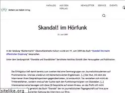 Sites similar to medienskandale.de