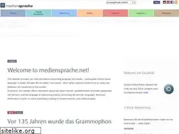 Sites similar to mediensprache.net